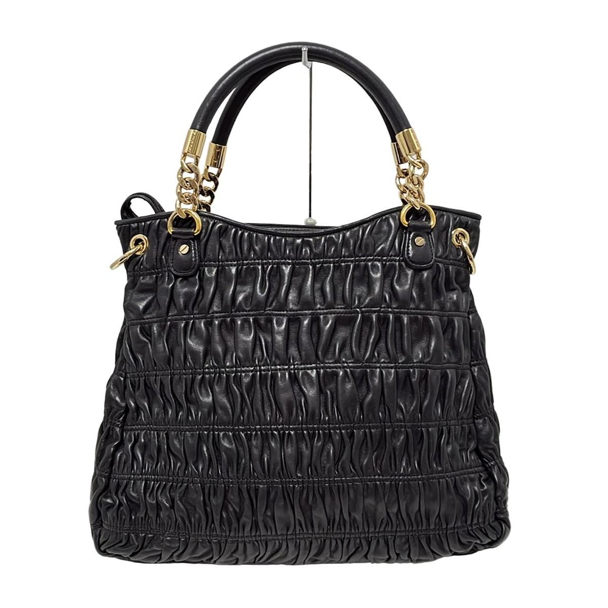 ギャザー レザー