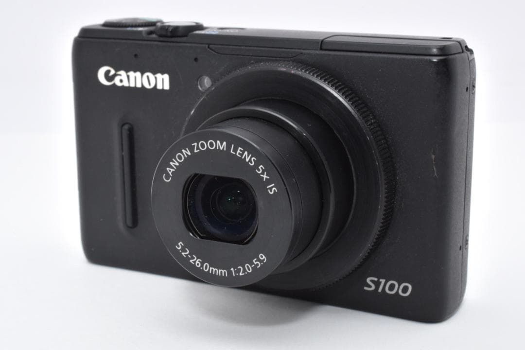590 Canon キャノン PowerShot S100 パワーショット ブラック デジタルカメラ