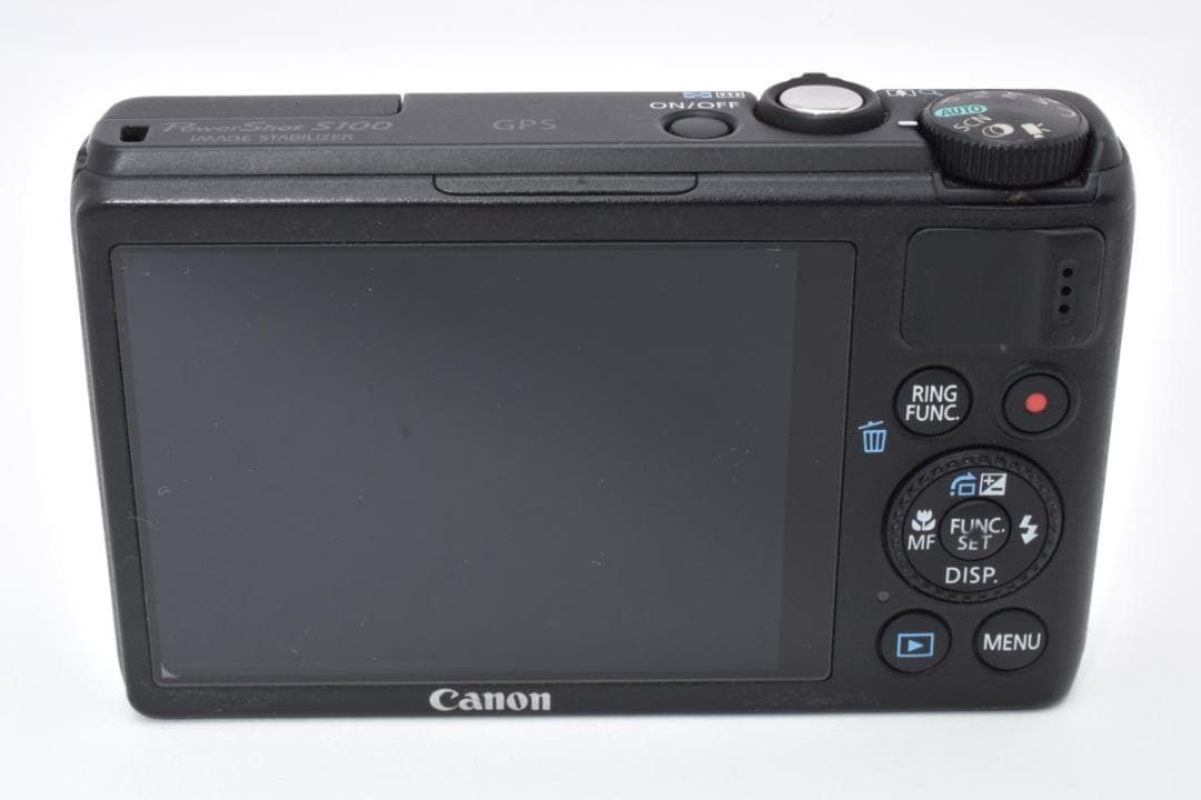  590 Canon キャノン PowerShot S 100 パワーショット ブラック デジタルカメラ コンパクトデジタルカメラ デジタルカメラ