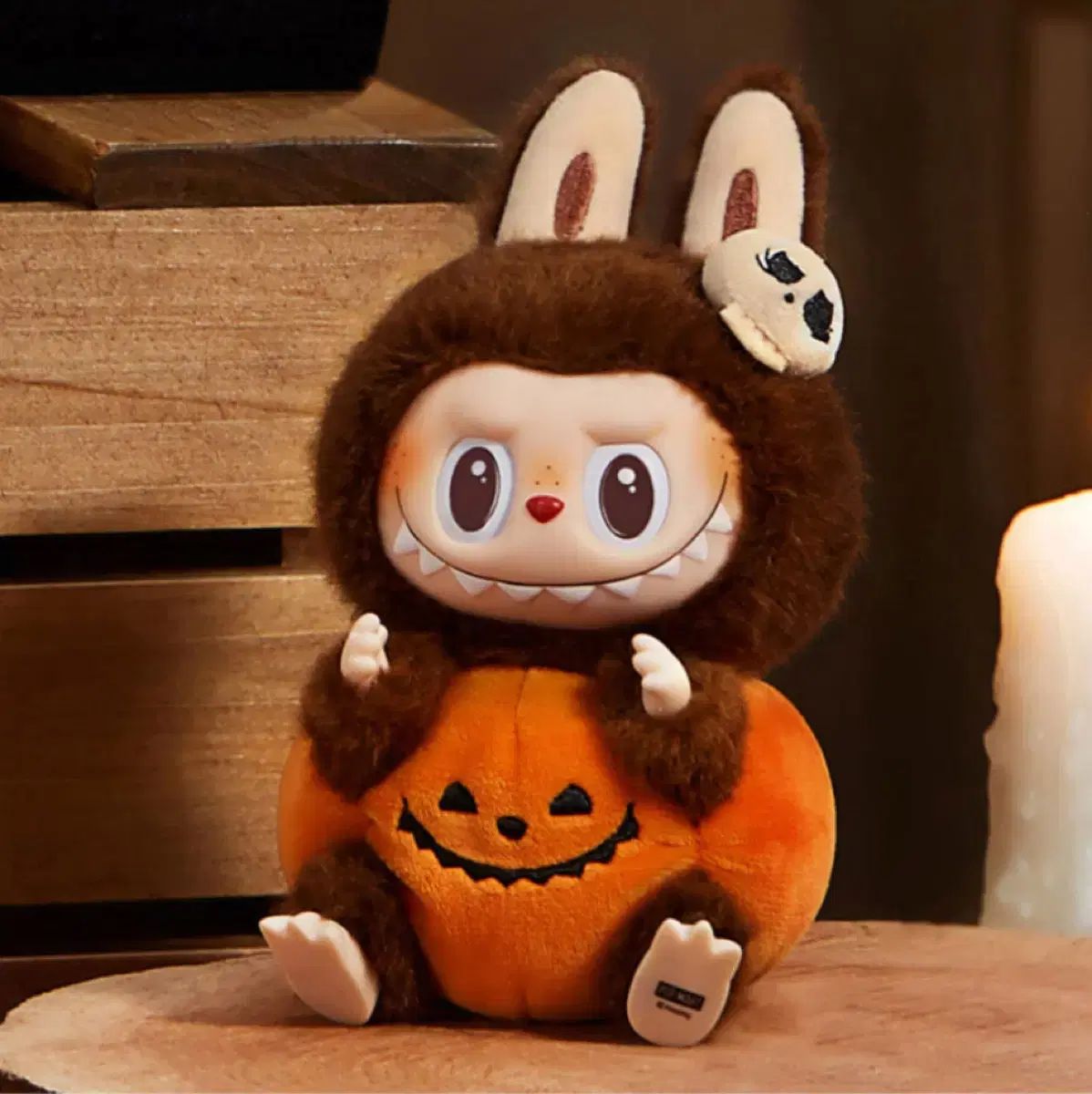 POP MART ラブブ ハロウィーン パンプキン ぬいぐるみ キーホルダー