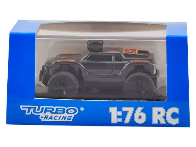 HiTEC TURBO RACING 1 76 C81 Black Off-road Car プロポレス C81BKS 佐川急便