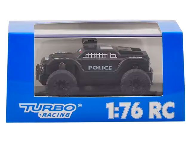 HiTEC TURBO RACING 1 76 C82 Black Off-road Car プロポレス C82S 佐川急便
