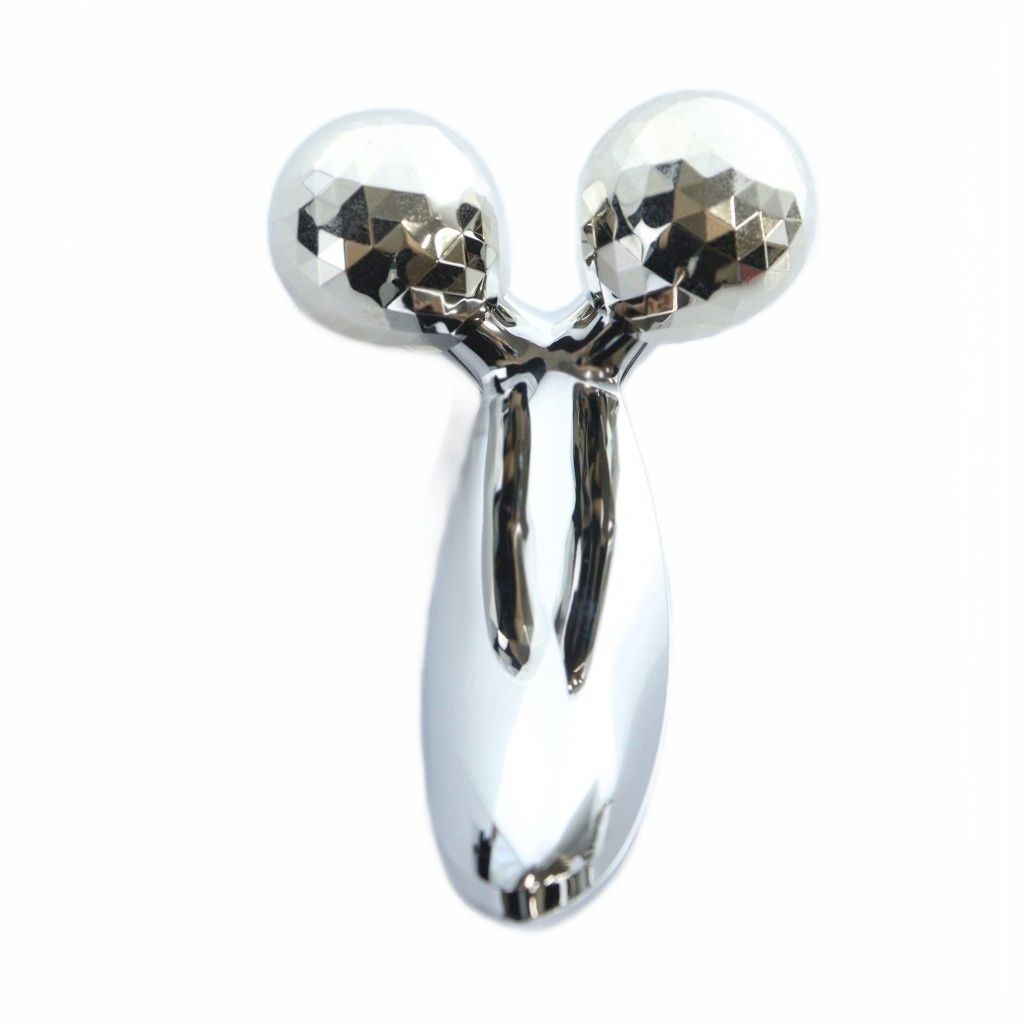 リファ refa 美顔ローラー 美顔器 ロゴ 美容 シルバー色 GY 18 MQ