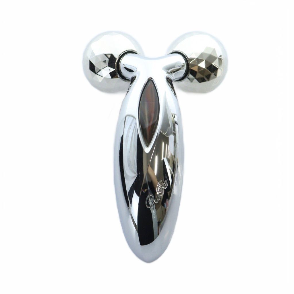 リファ refa 美顔ローラー 美顔器 ロゴ 美容 シルバー色 GY18 MQ