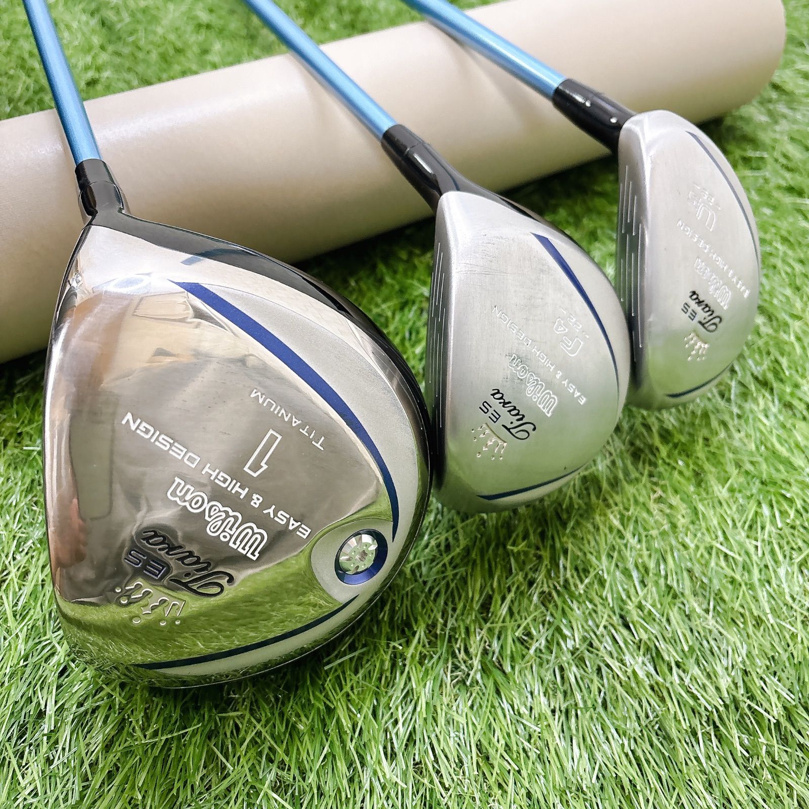 キャロウェイ ウィルソン レディースゴルフ 8本 キャディバッグ付き フレックスL 右利き Callaway wilson ハーフセット 女性