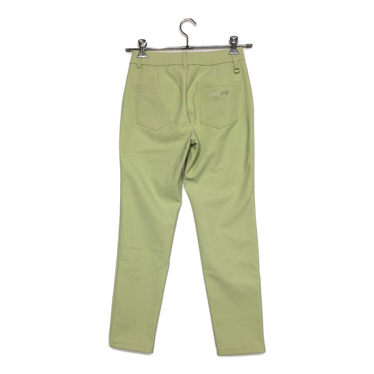 レディース 23区ゴルフ 23区GOLF パンツ 0 S 黄緑系 フリース裏地 防寒