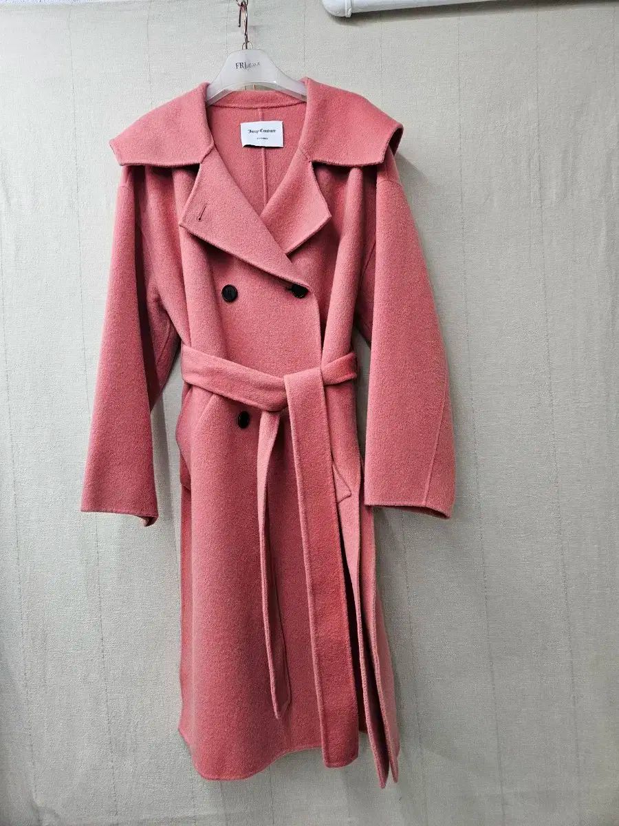 JUICY COUTURE ジューシークチュール フードロングコート 77