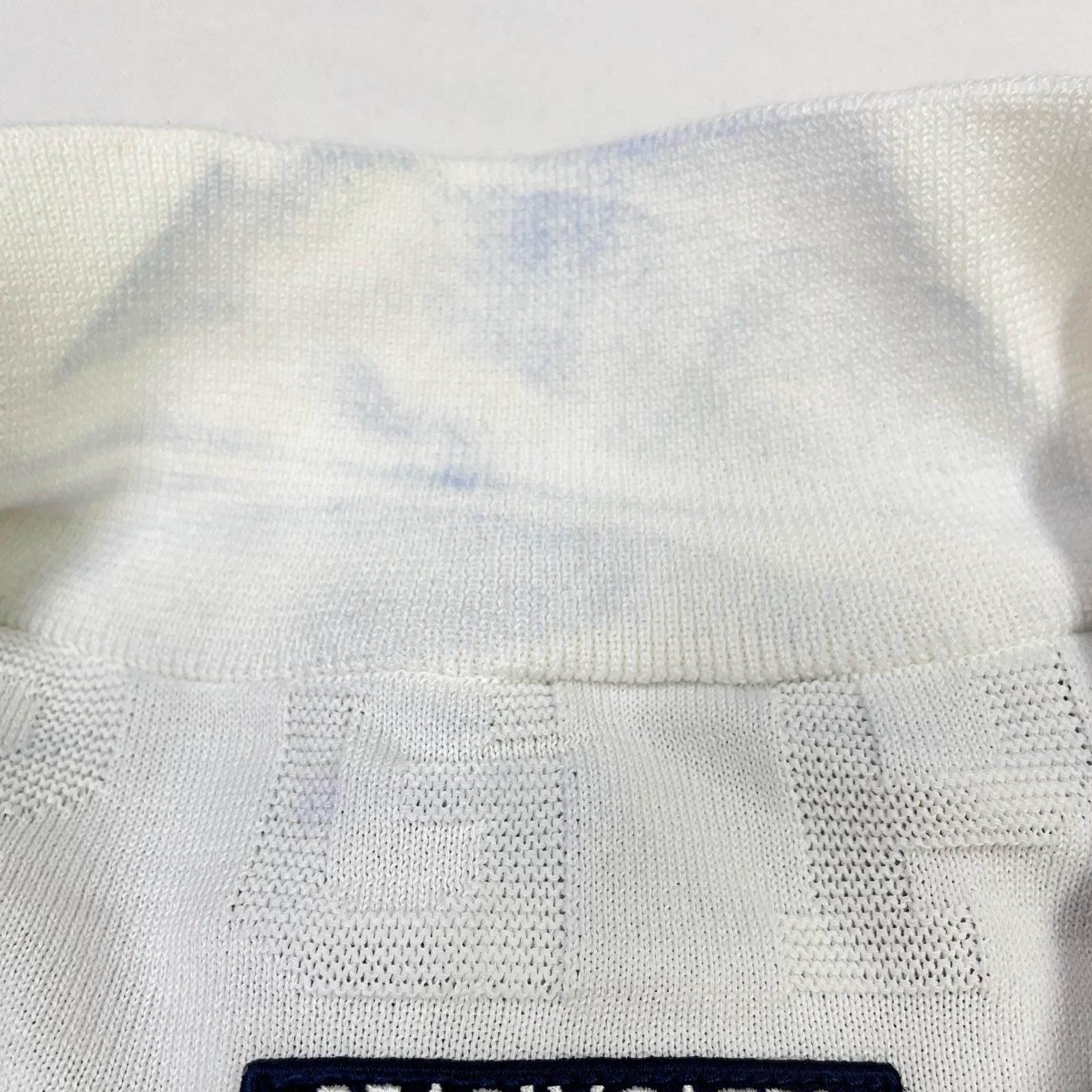 レディース パーリーゲイツ PEARLY GATES ベスト 2 L 白×グレー系 ニット リバーシブル ダブルジップ LLC-HASEGAWATOSO_COM