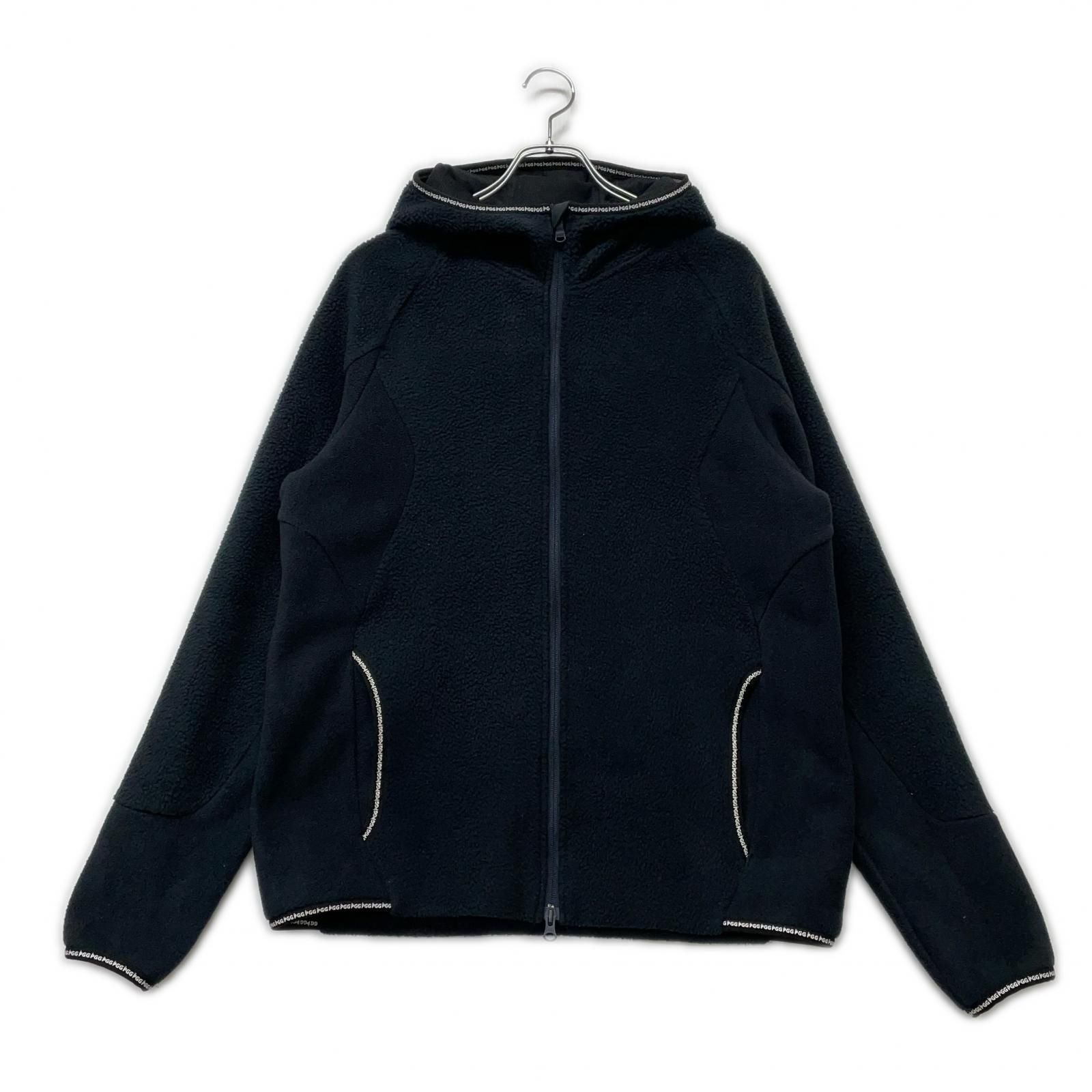 メンズ ピージージー PGG フルジップアウター 6 LL 紺 ネイビー ボア フリース パーカー メッシュ裏地