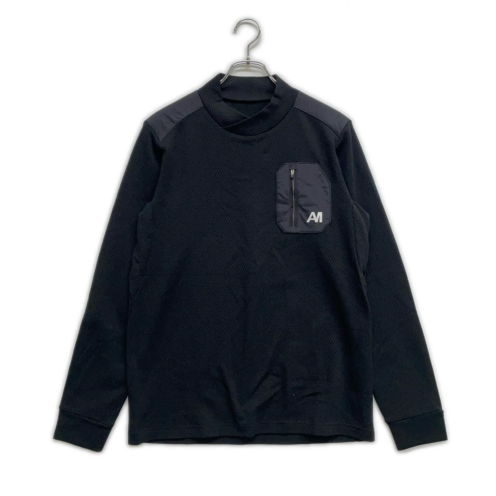 メンズ マスターバニーエディション MASTER BUNNY EDITION 長袖シャツ 6 LL 黒 ブラック モックネック