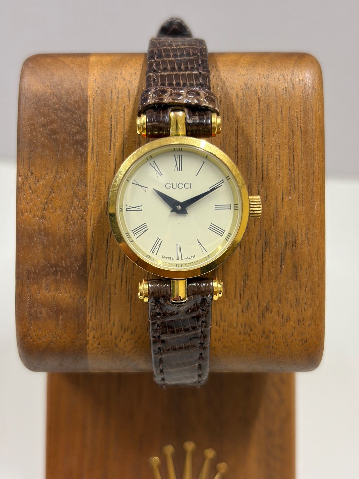 a1 GUCCI グッチ 2000L ゴールド レディース 時計 シェリーライン