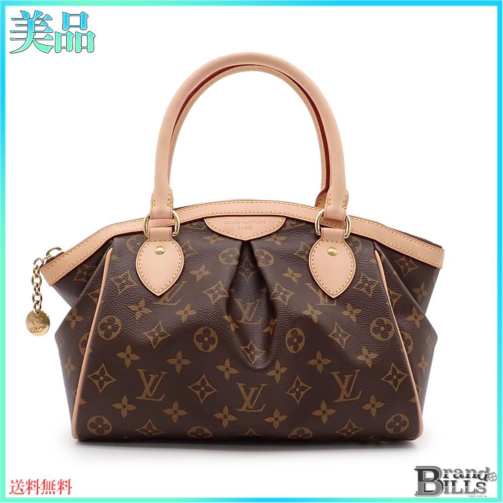 ルイ ヴィトン ティボリPM ハンドバッグ モノグラム ブラウン ゴールド金具 M40143