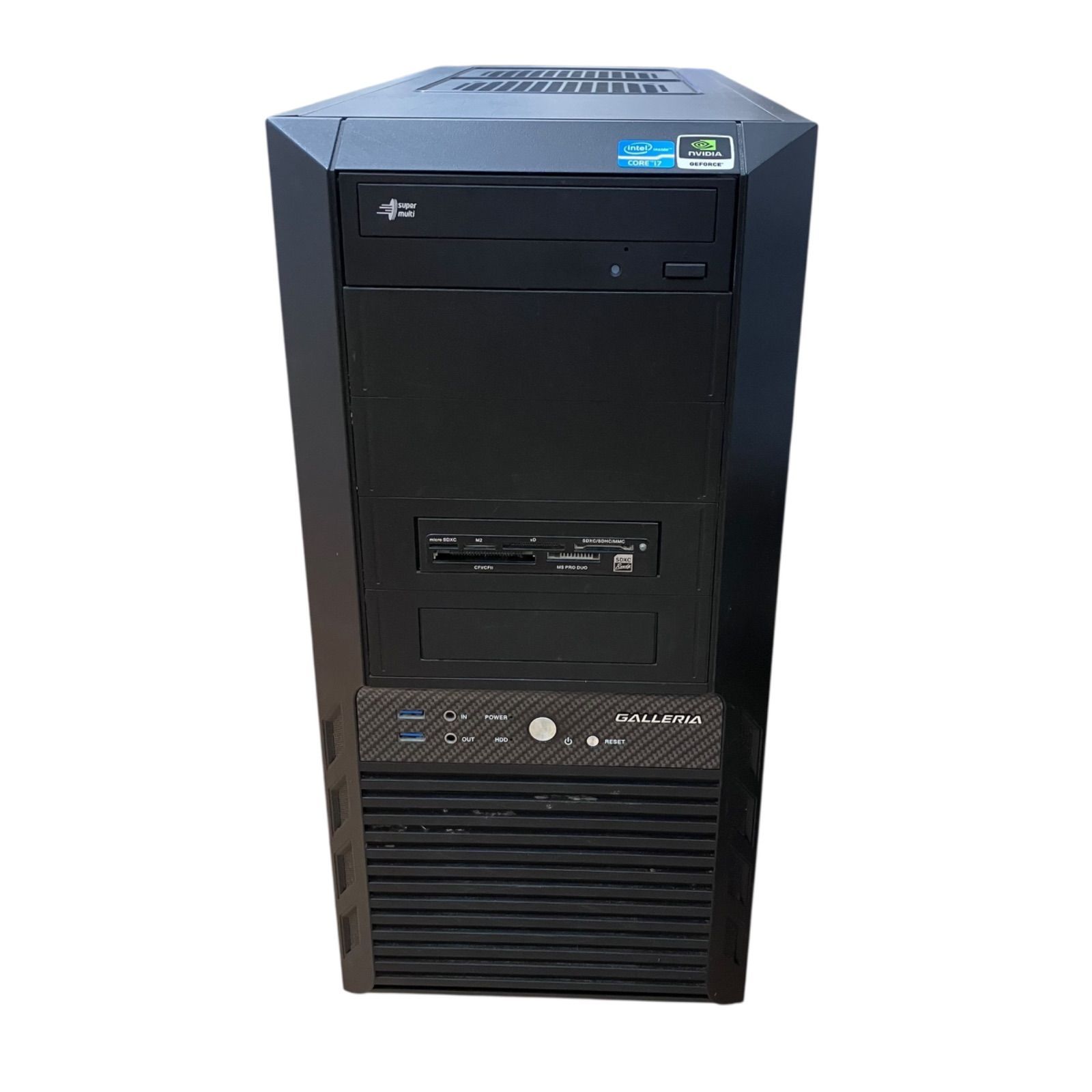 GALLERIA core i7 GFC-02414 デスクトップ PC ブラック - メルカリ