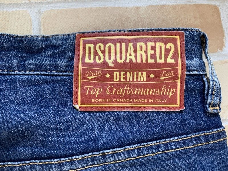 ディースクエアード スキニーパンツ デニムパンツ ダメージジーンズ ストレッチジーンズ インディゴ 48 その他 デニム ジーンズ パンツ