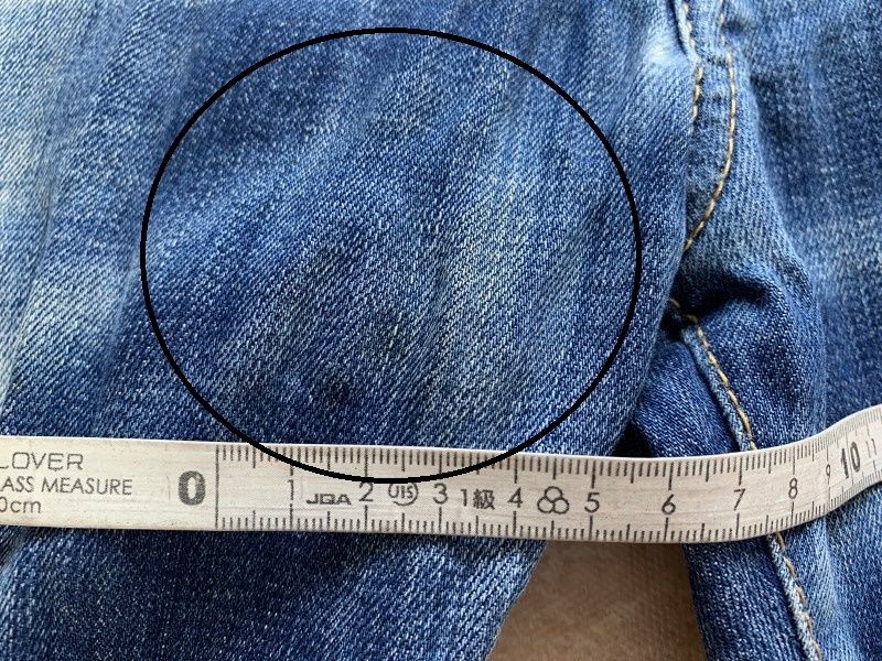 ストレッチジーンズ インディゴ