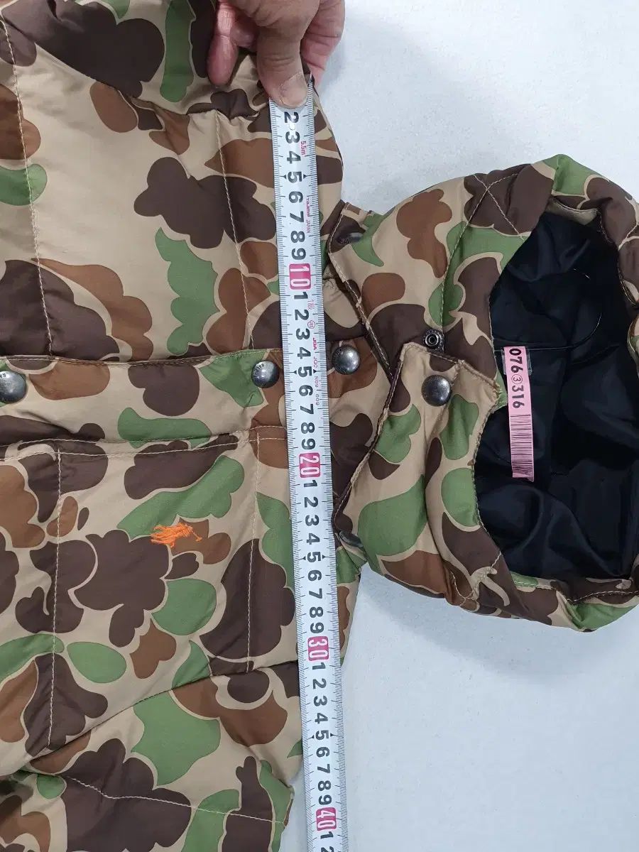 ダウン カモフラ
