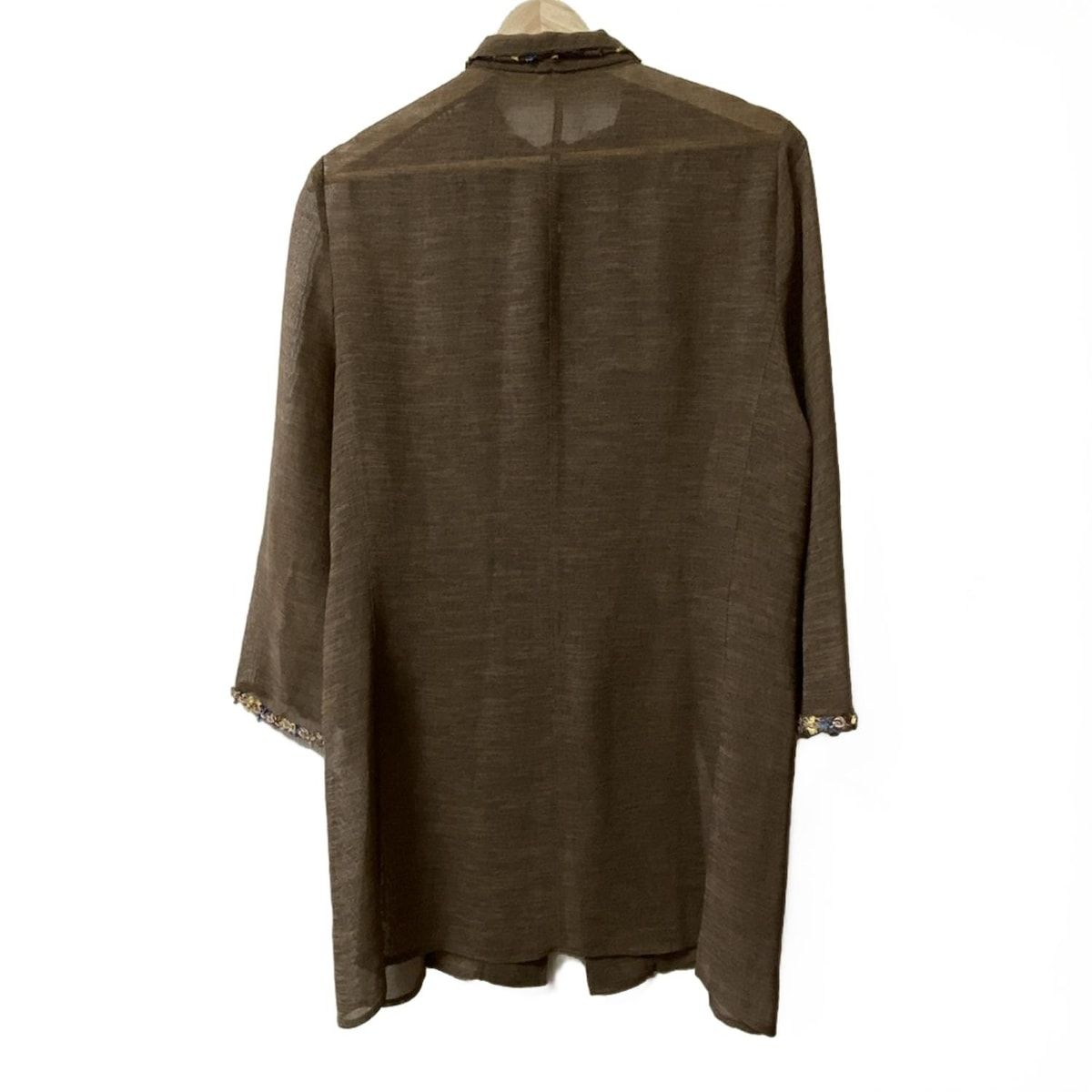 伊太利屋GK リネン混カーディガン イタリヤ 伊太利屋GK リネン混