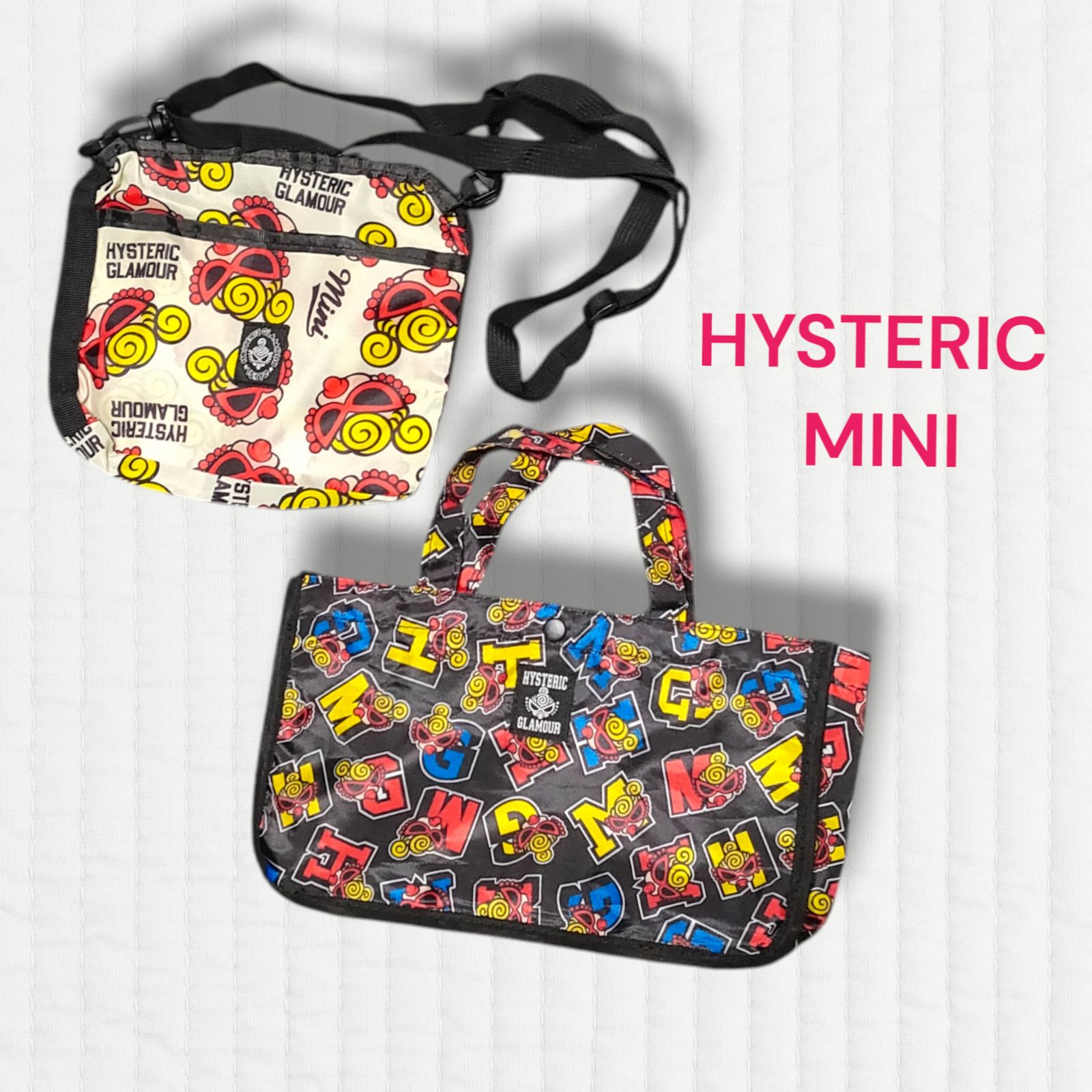 2点セット ヒステリックミニ トートバッグ HYSTERIC MINI ランチバッグ