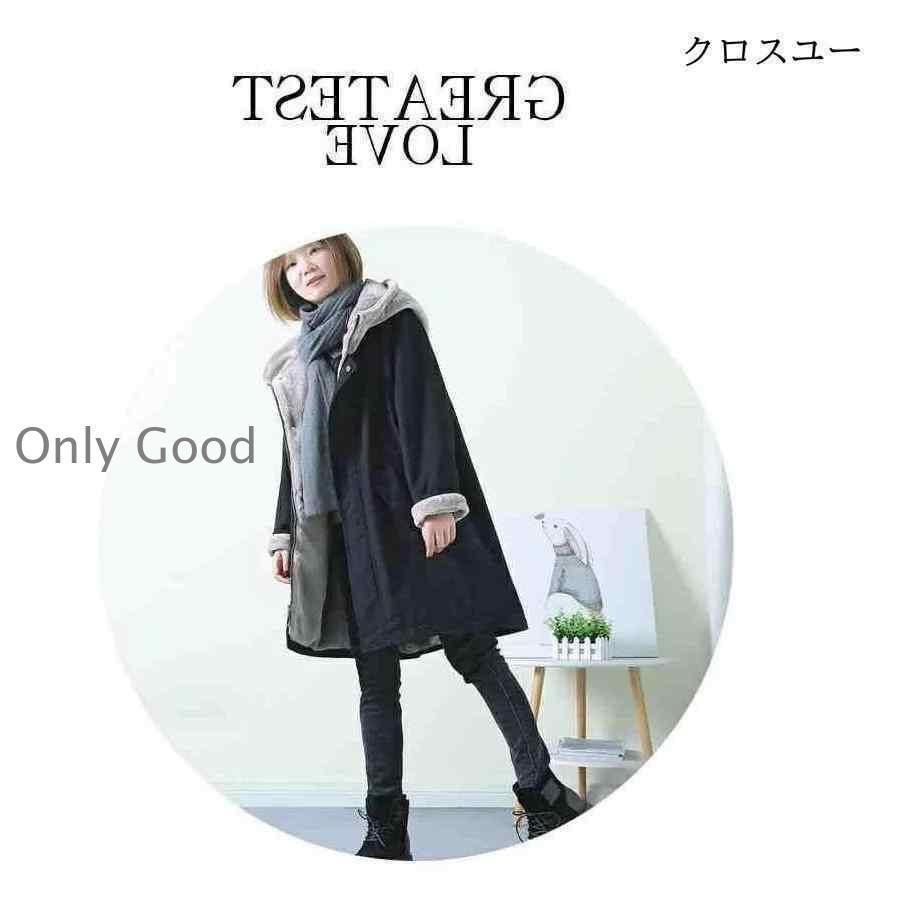 モッズコート レディース 裏ボア フード ファー付き 中綿 キルティング ロング ミリタリー コート 防寒着 秋 冬 アウター 大きいサイズ ロ GULLKHAN_COM