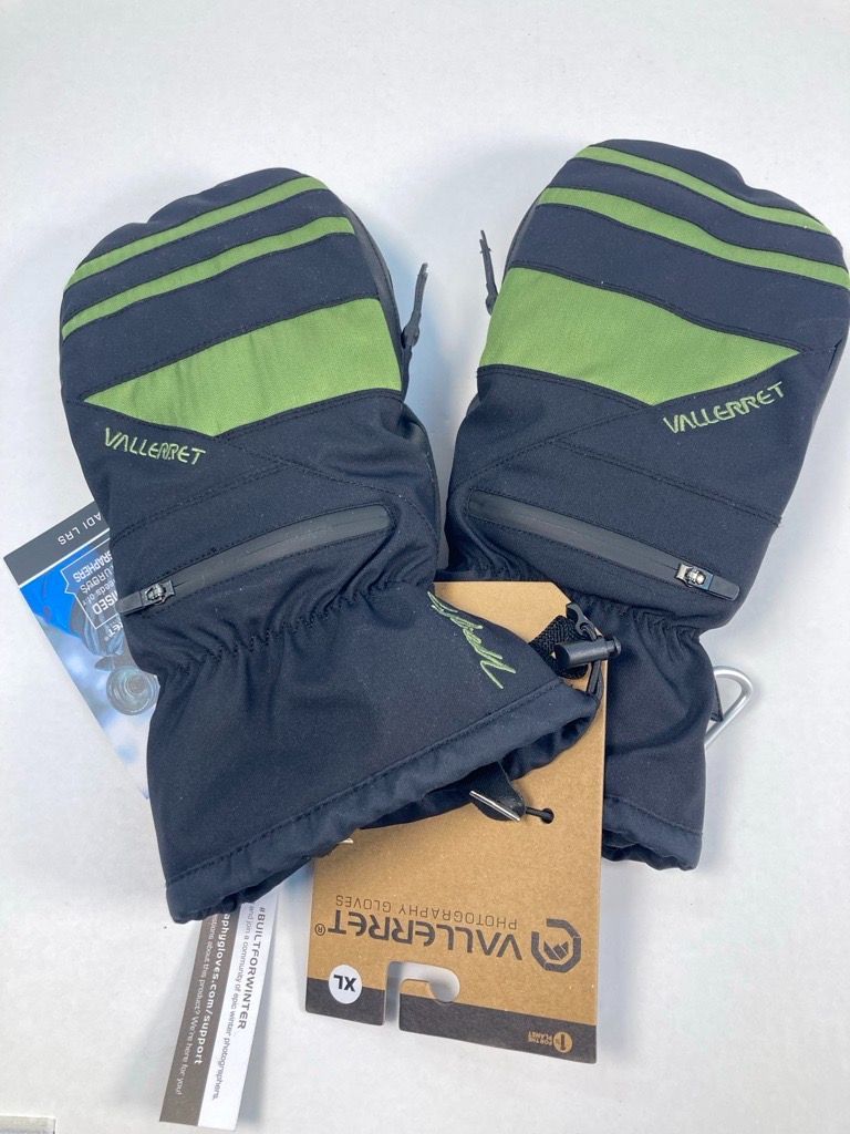  Vallerret Skadi Zipper Mitt LRS Green XL ミトングローブ 手袋 カメラ その他 カメラアクセサリー