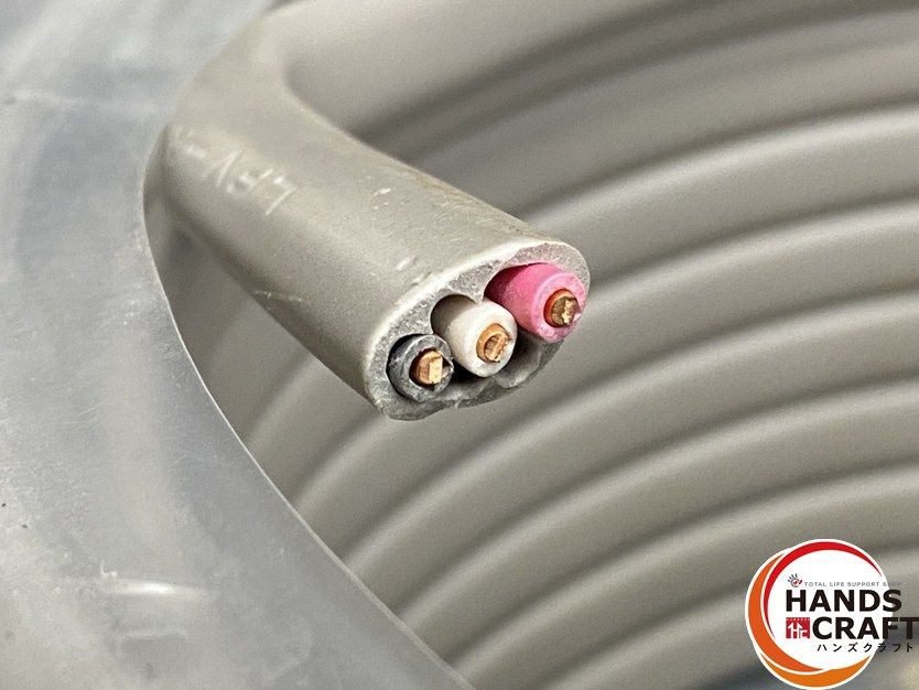  弥栄 .0 mm VVF 電線 条長 100 m 質量 16.5 kg 概算 製造 電設資材 材料 資材