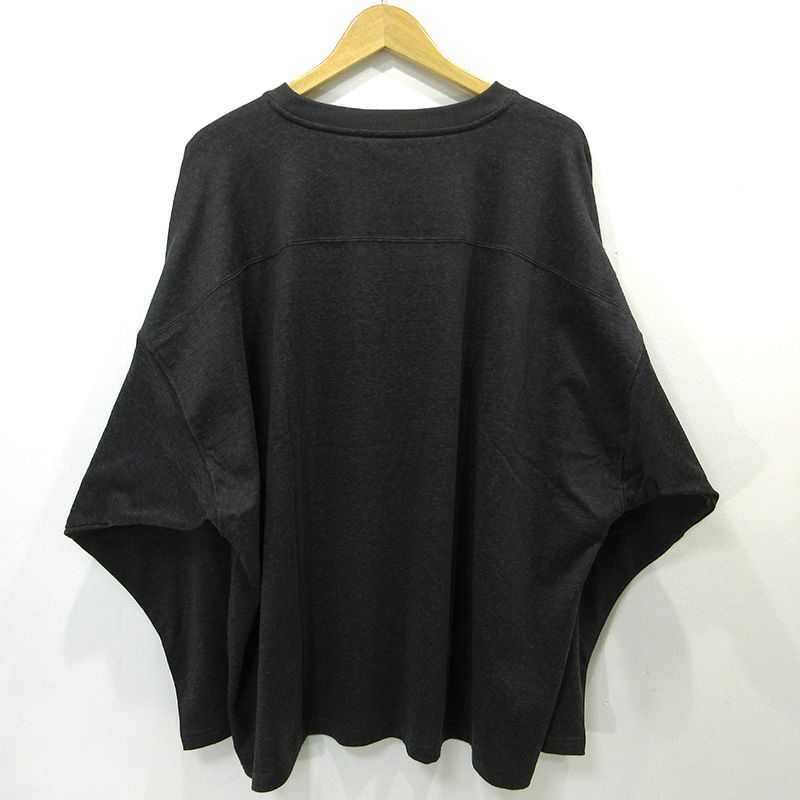 三重本店 DAIRIKU ダイリク 長袖Ｔシャツ episode 9 football tee グレー サイズ XL 104