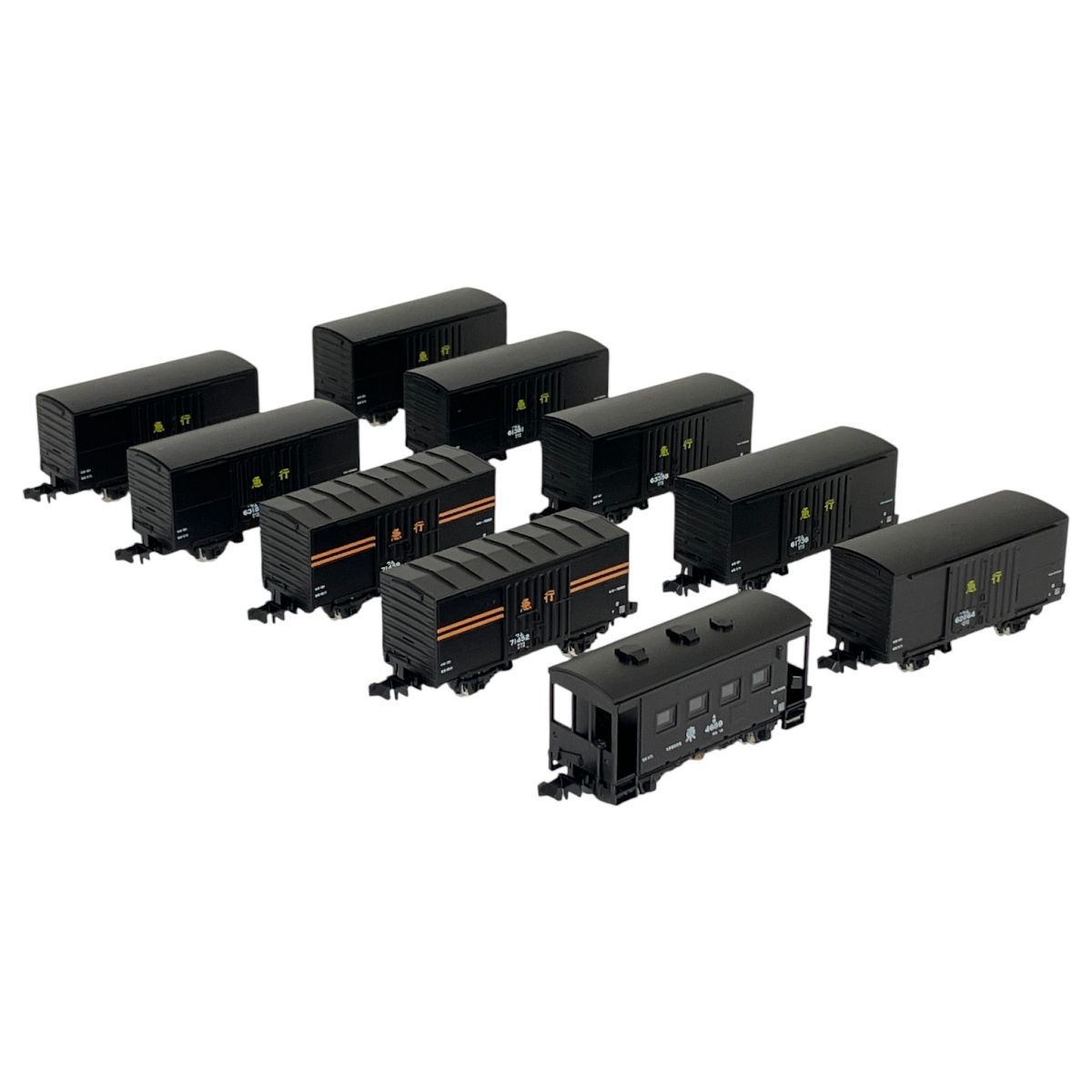 TOMIX 98735 国鉄 急行貨物列車 ワム60000 ワム70000 10両セット Nゲージ 鉄道模型 良好 N10567761