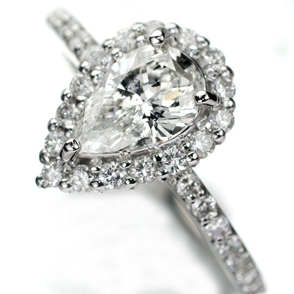 Pt900 ペアシェイプ