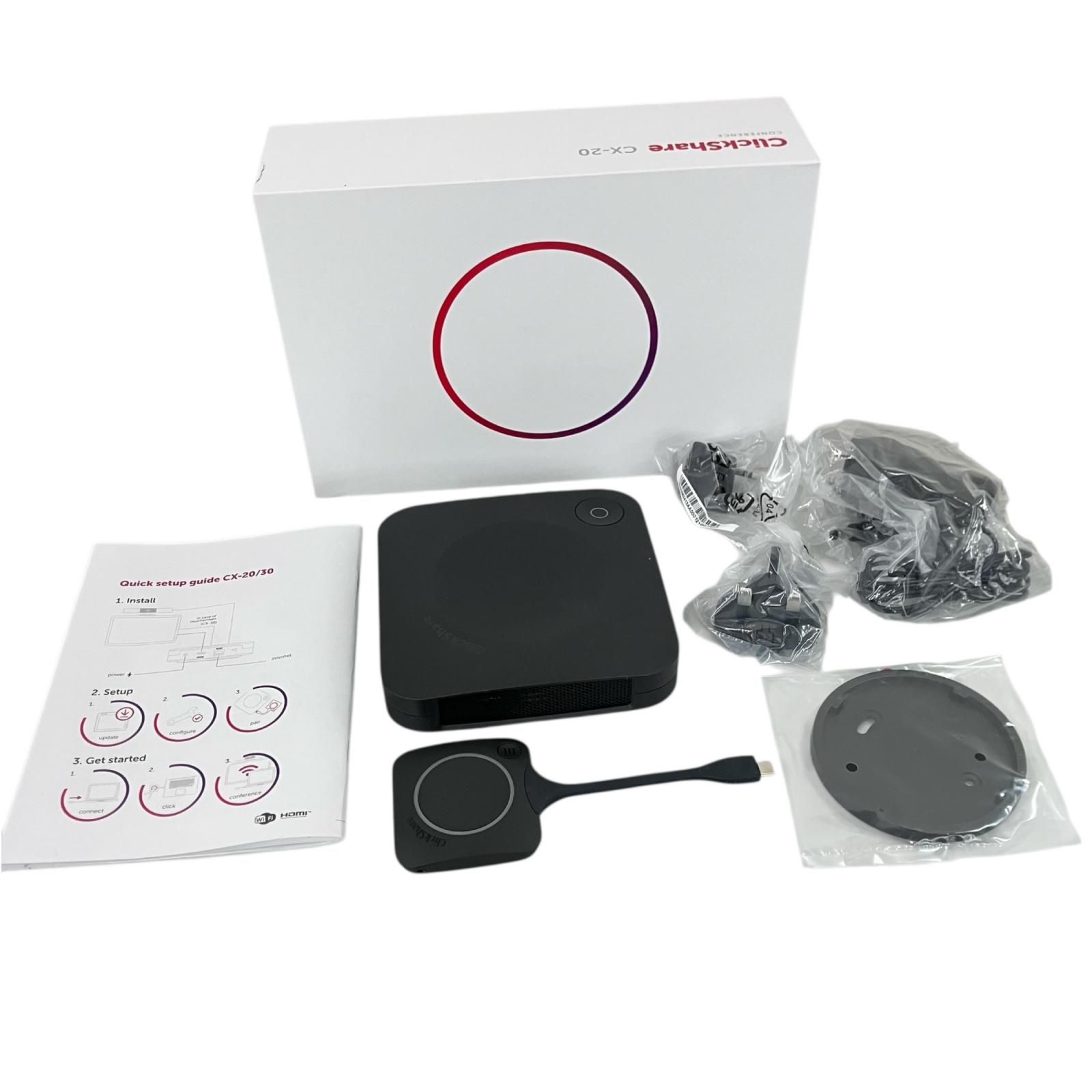 140199 通電 のみ BARCO ClickShare CX-20 ワイヤレスプレゼン 会議用デバイス