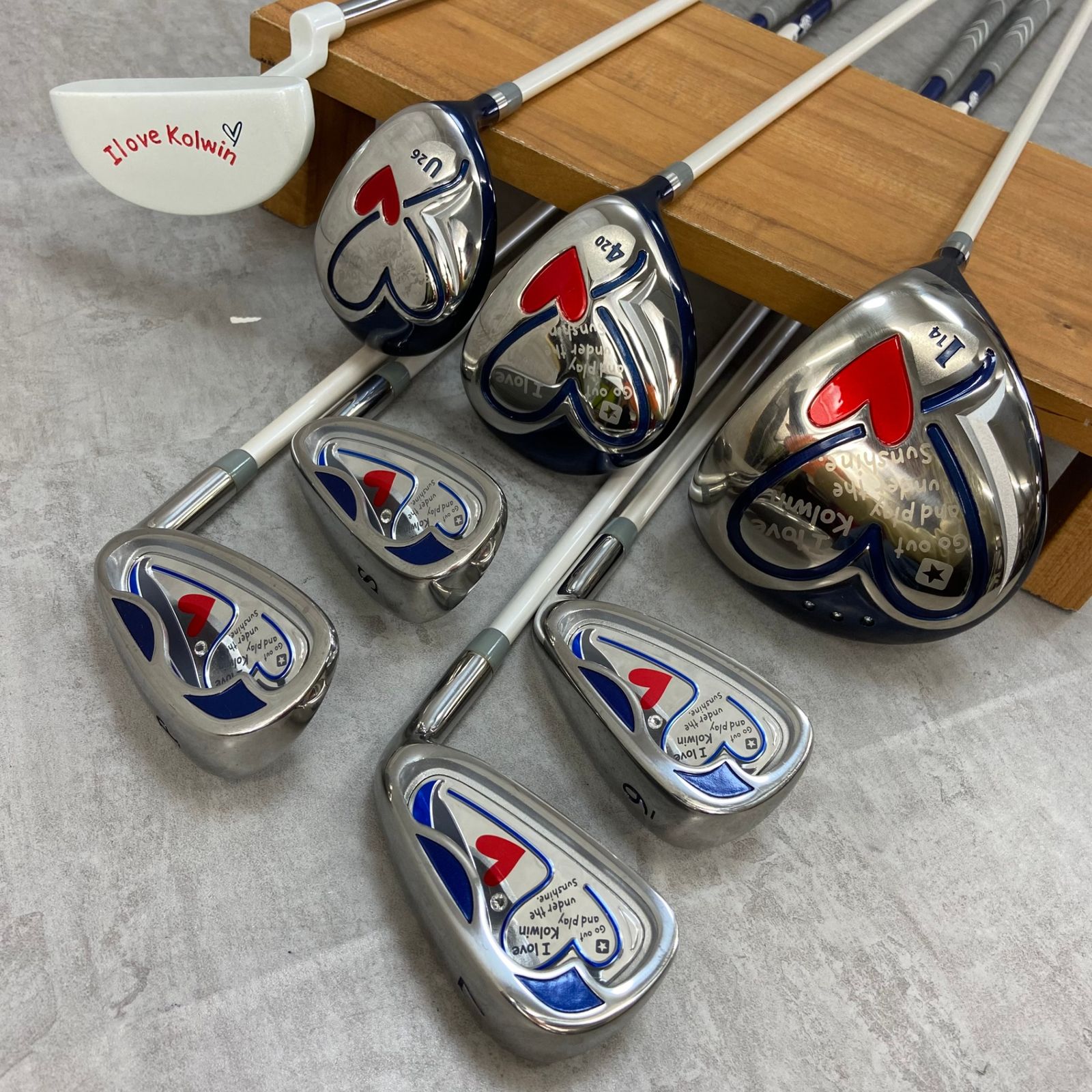 コルウィン レディースゴルフ クラブセット 8本 L 右利き用 Kolwin