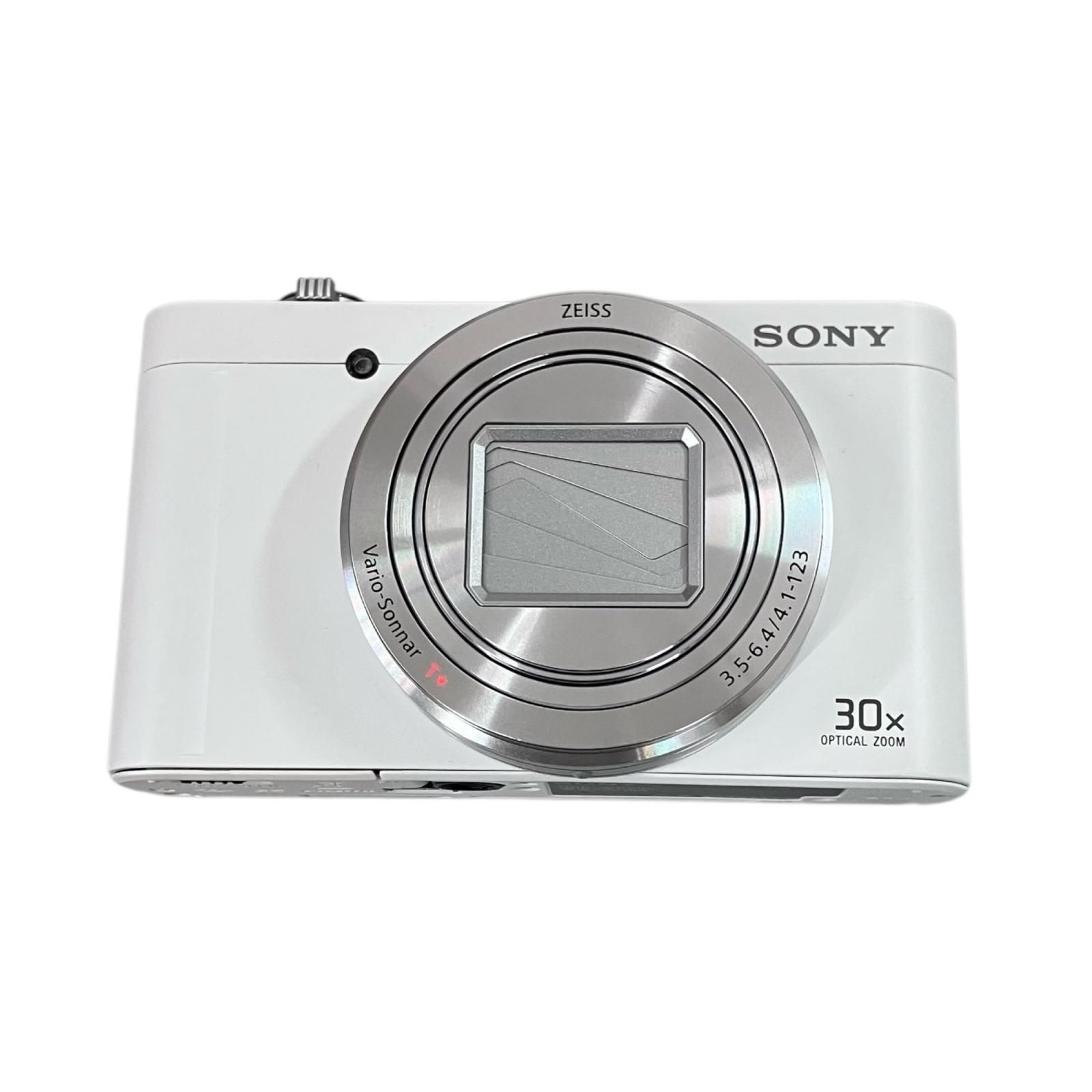 118011 動作未 SONY ソニー デジタルカメラ DSC WX 500 ホワイト