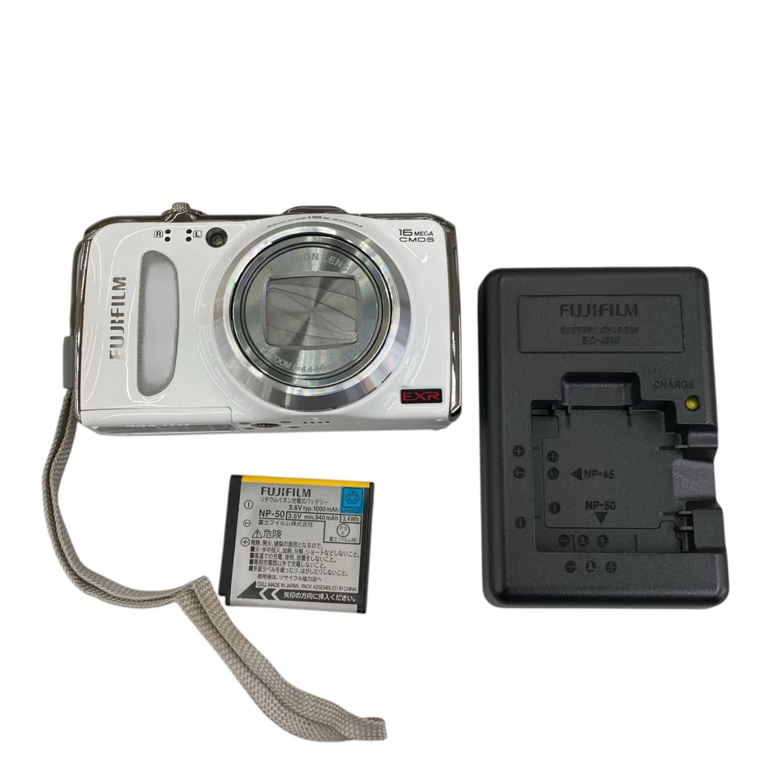 186000 FUJIFILM フジフィルム デジタルカメラ FINEPIX F550EXR 動作 済み ホワイト