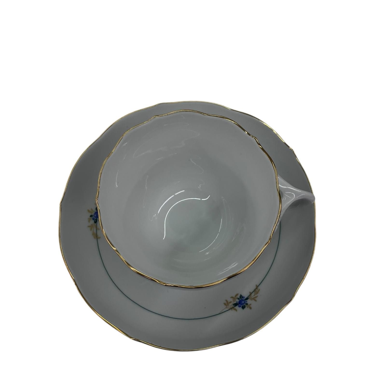 186001 現状品 Meissen マイセン ベーシックフラワー カップ＆ソーサー