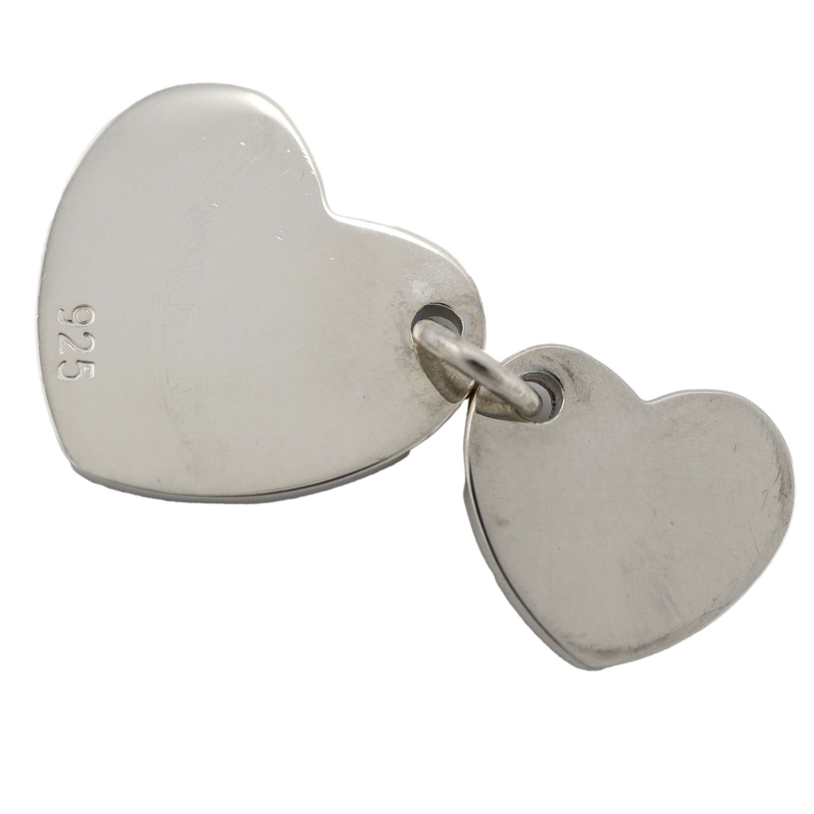 TIFFANY&Co. ティファニー ペンダントトップ ダブルハート タグ