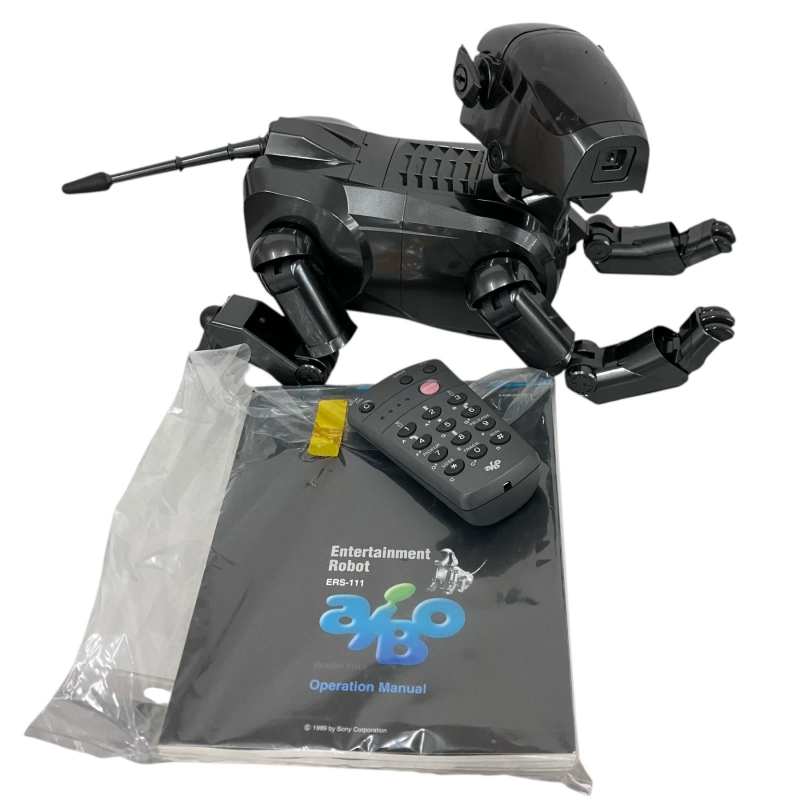 170971 ジャンク品 SONY ソニー aibo　アイボ ERS-111  ブラック ペットロボット
