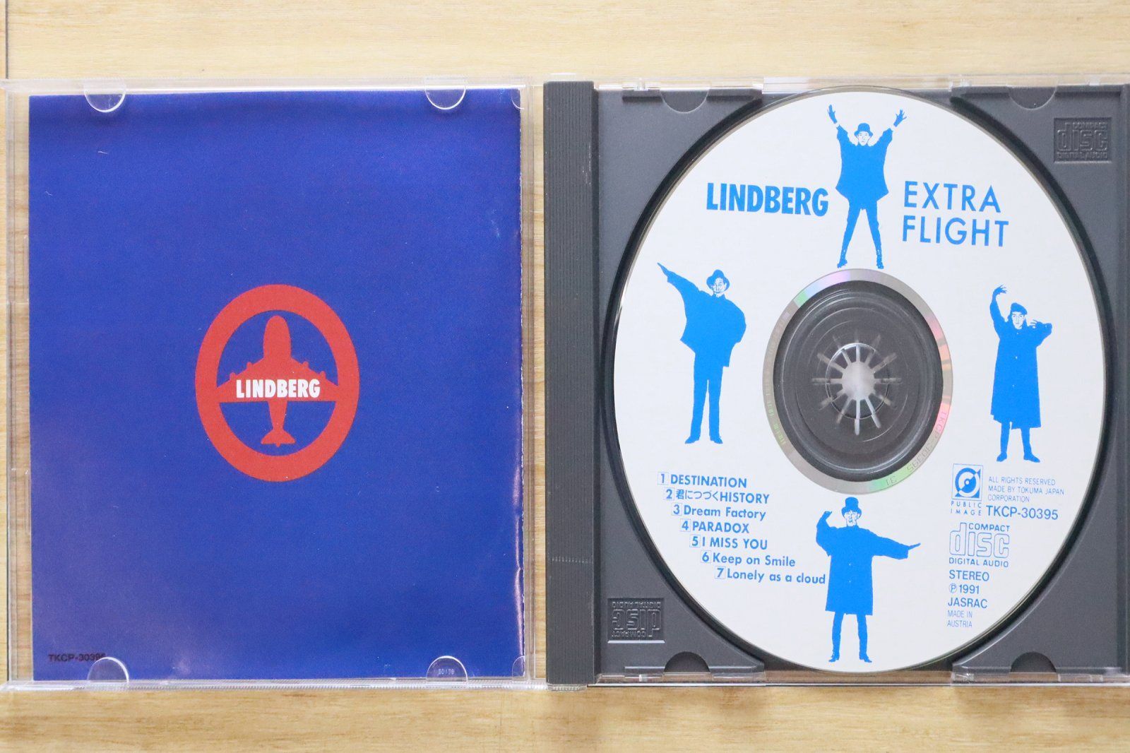 【貴重、輸入品、未使用、休特価】Lindbarg　Curtiss Goshark 国内盤CD☆リンドバーグ/LINDBERG□ Extra Flight 【TKCP30395