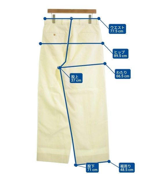 A PRESSE スラックス メンズ 古着 チノパン 厚手ニット