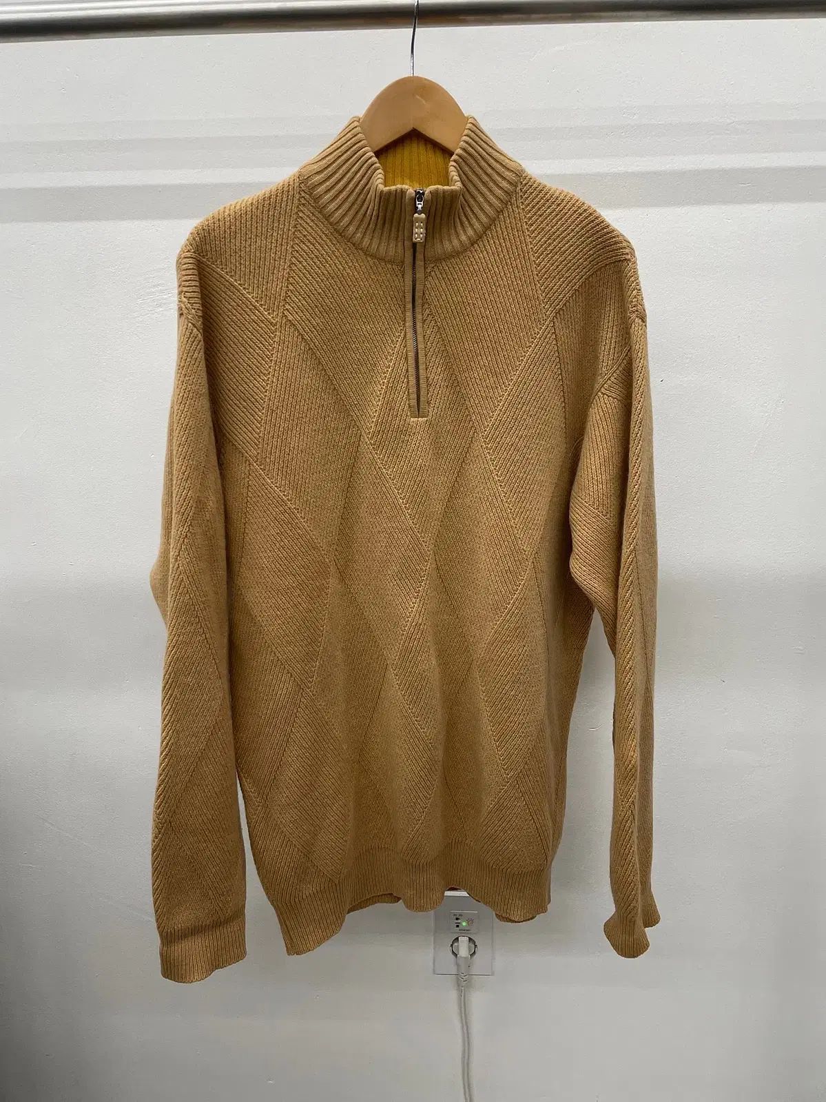 110 イタリア グランサッソ ウール カシミア ニット