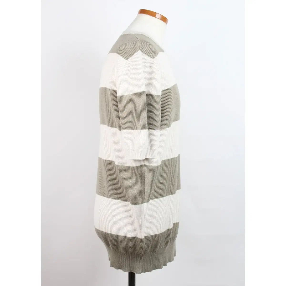  ブルネロクチネリ クルーネック 半袖 ニット 54 110 ニット セーター トップス