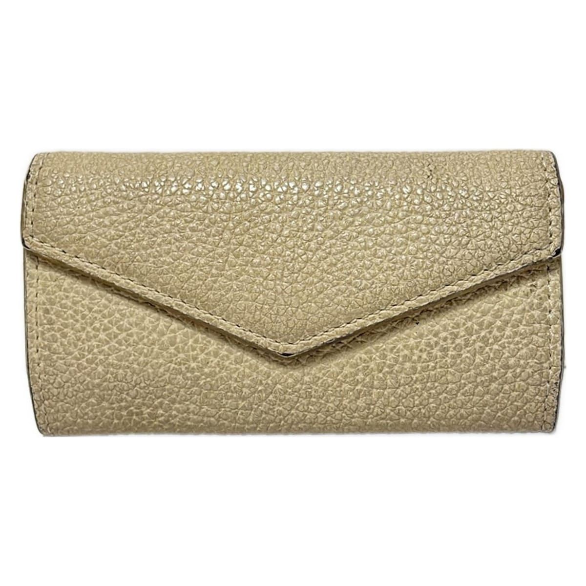 BONAVENTURA ボナベンチュラ キーケース - アイボリー 4連フック レザー