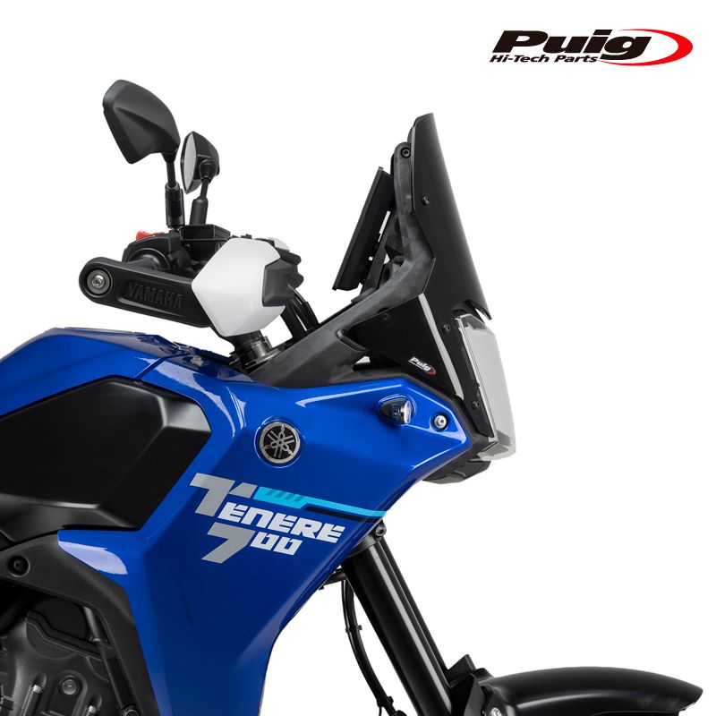 Puig 22514N RACING-SPORT SCREEN BLACK YAMAHA TENERE 700 25 プーチ レーシングスクリーン
