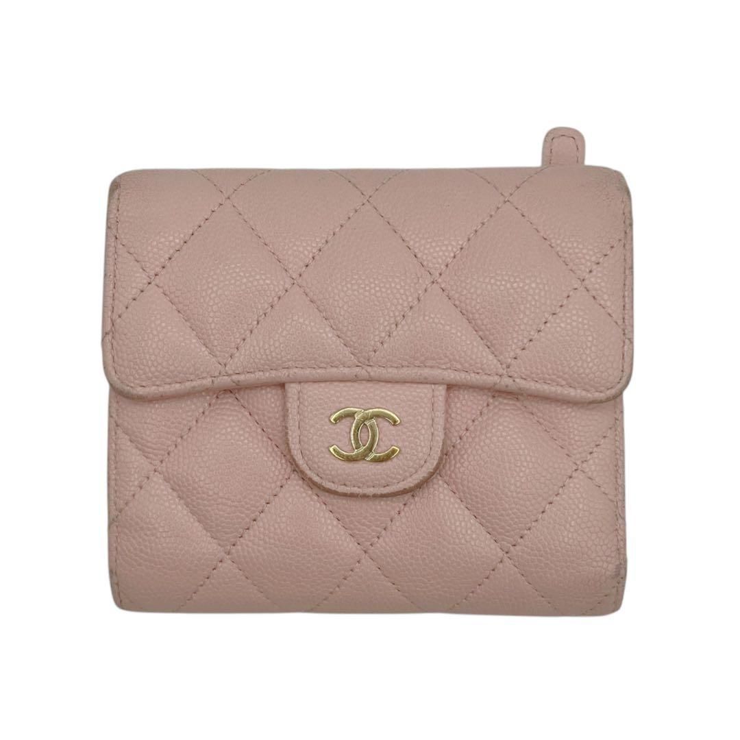 シャネル マトラッセ クラシック スモール ウォレット