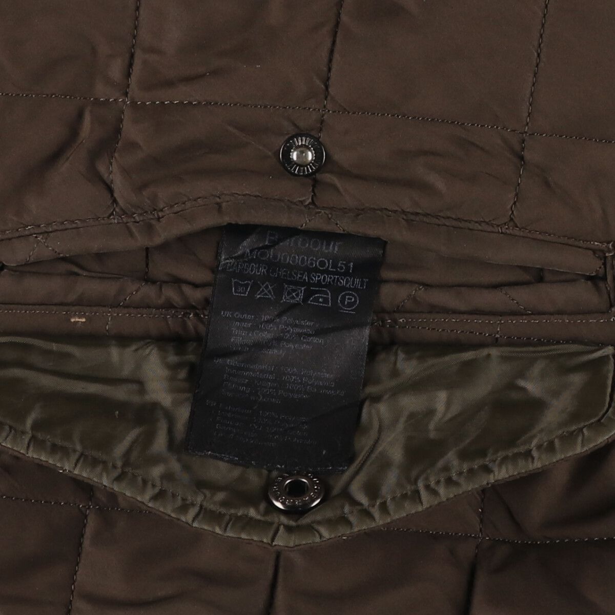 古着 00年代~ バブアー Barbour CHELSEA SPORTSQUILT チェルシー