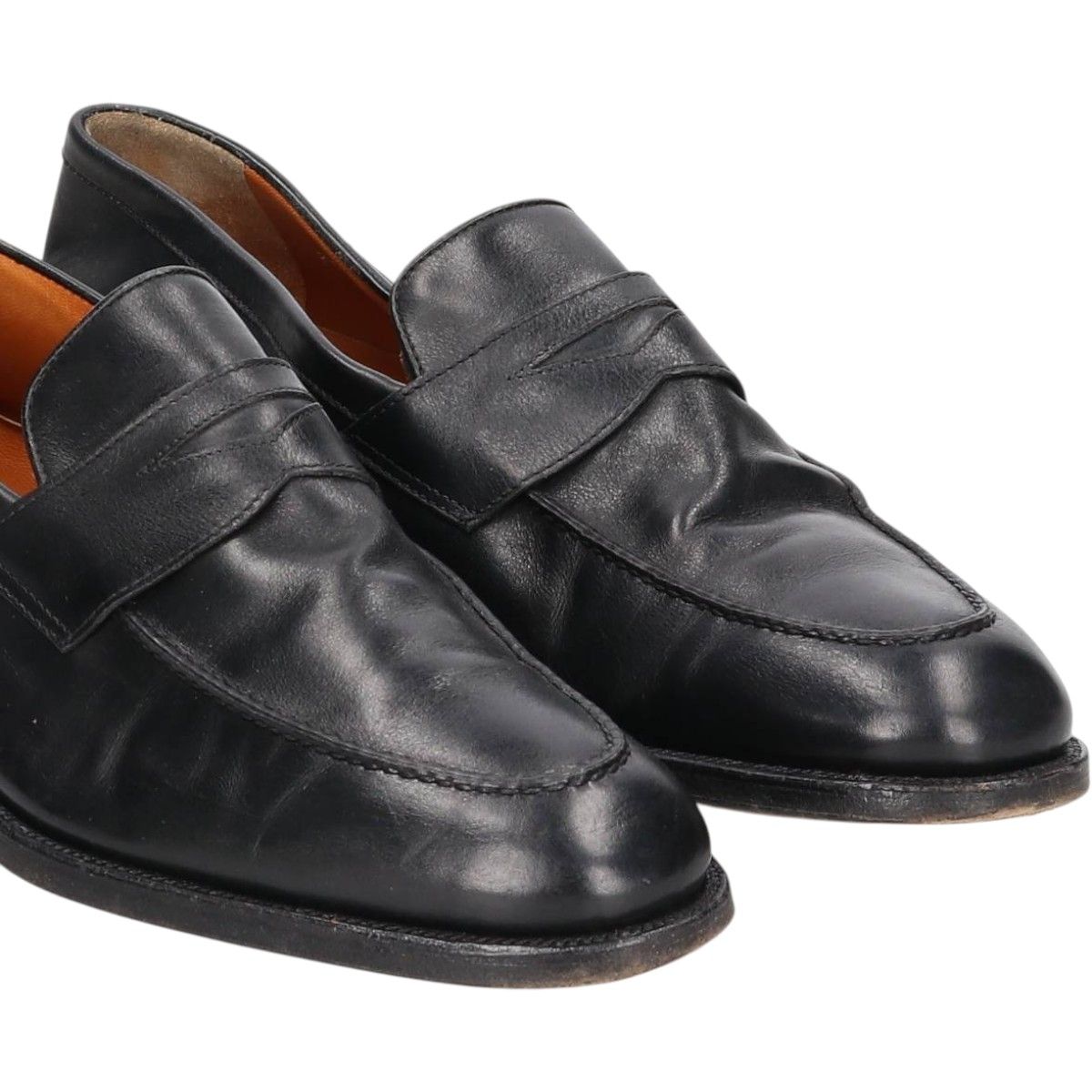  古着 モレスキー コインローファー イタリア製 9 メンズ28 5 cm相当 saa 015137 デッキシューズ 靴