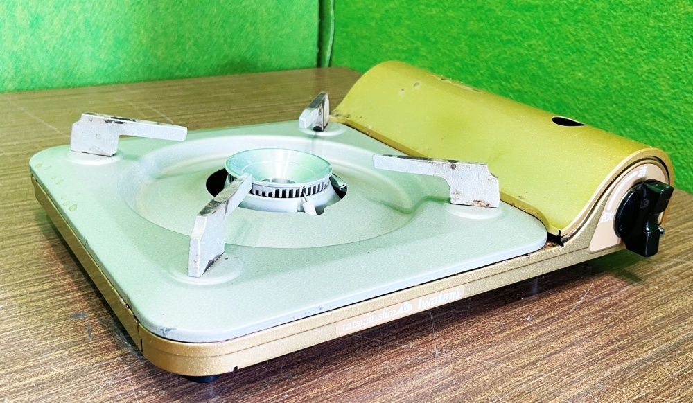 イワタニ 4台セット スタイリッシュなうす型カセットこんろ カセットフー 達人スリムⅢ CB-SS-50 A-1007