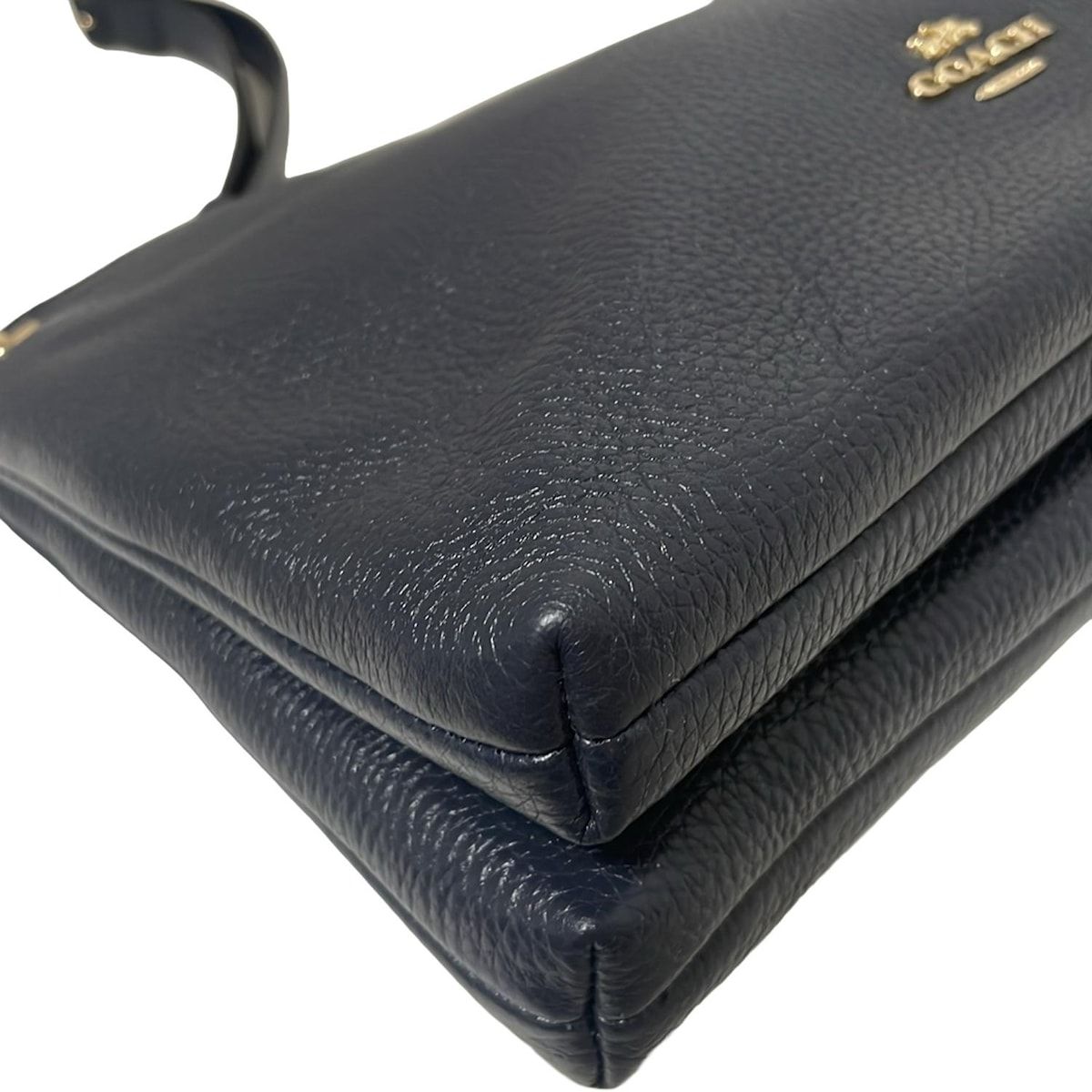 ダークネイビー レザー