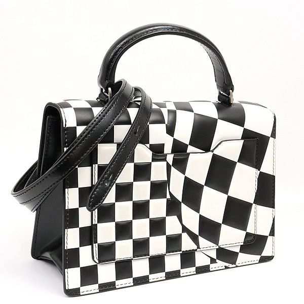 広尾店 オフホワイト off-White Jitney 2WAYバッグ 白×黒 17552