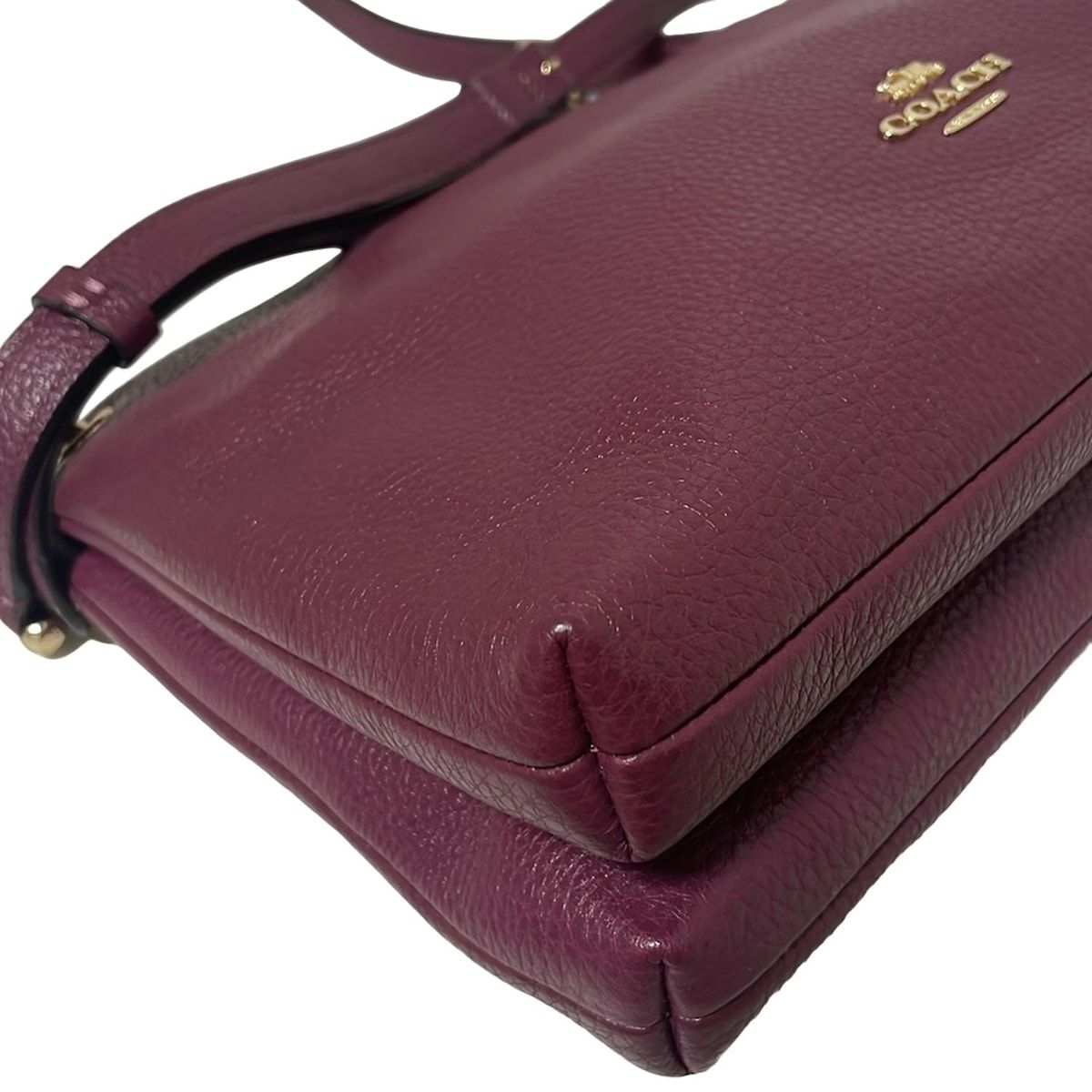 ショルダーバッグ ペブルド