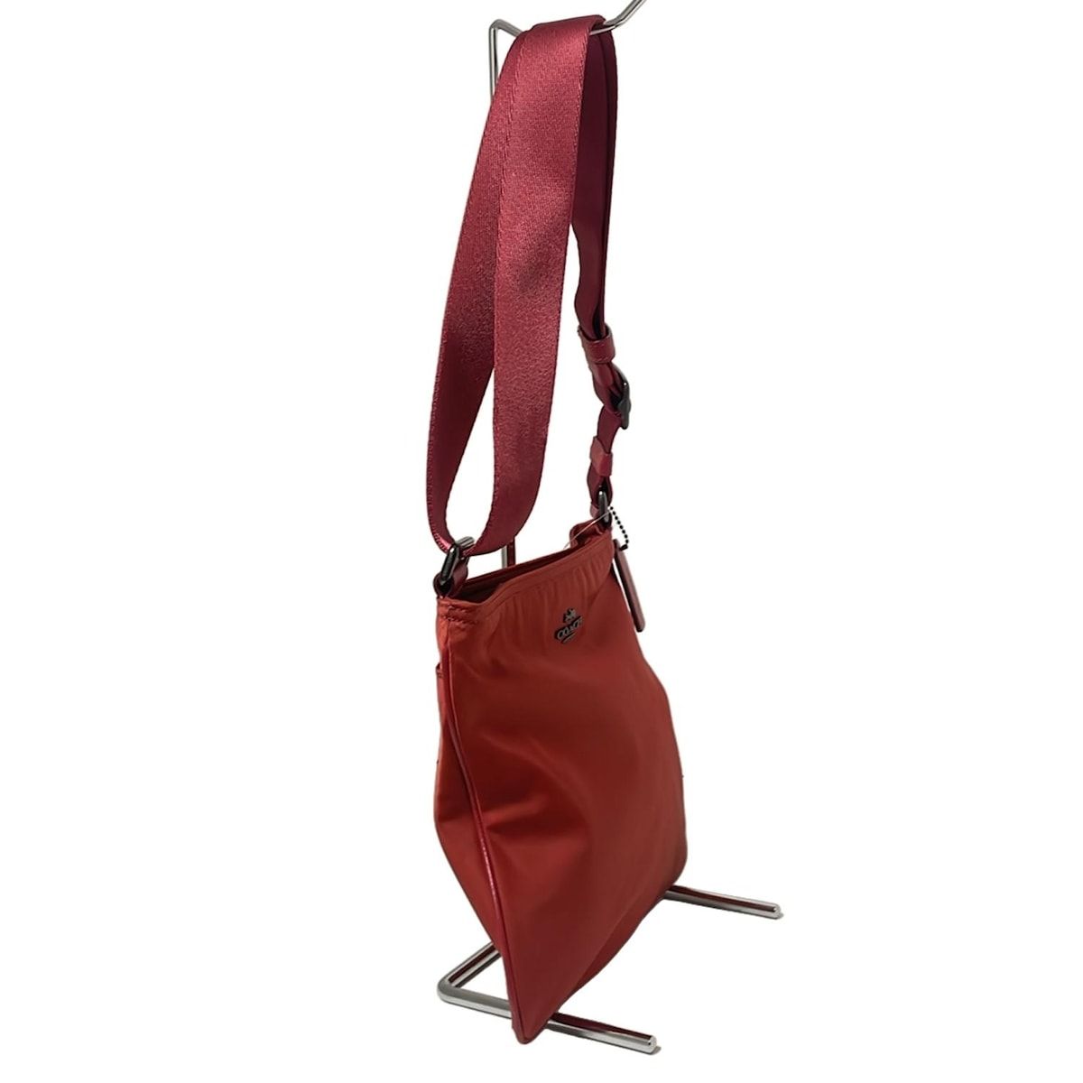 COACH コーチ ショルダーバッグ ナイロン クロスボディー F22346 レッド