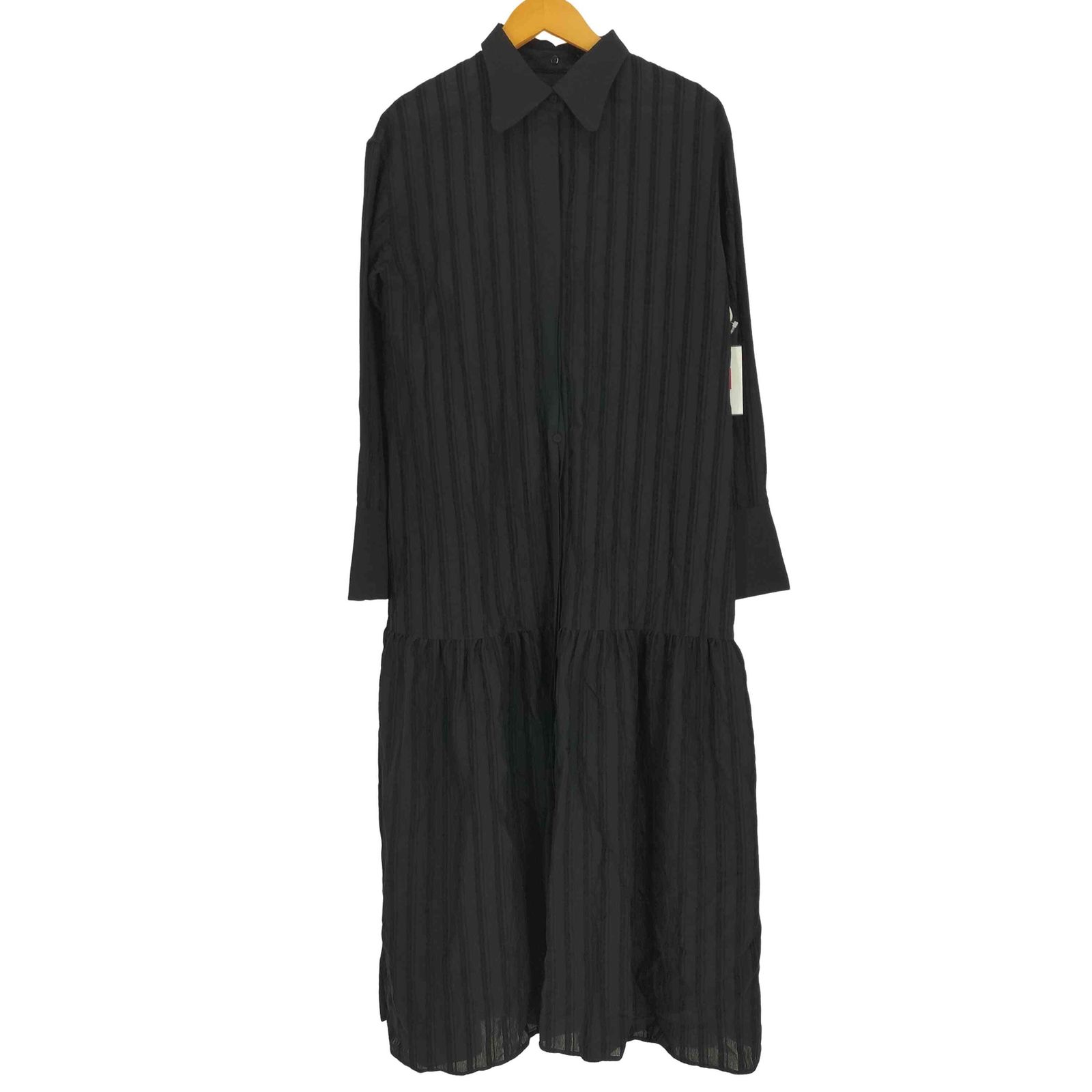 トゥデイフル TODAYFUL 21AW Sheerstripe Shirts Dress シアー シャツ 